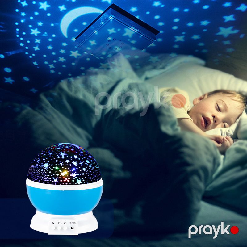 Ulduzlu Səma Galaxy Proyektoru – Fırlanan LED Gecə İşığı — Ev texnikası, Bakı (2)