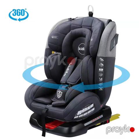 Avtomobil kreslosu uşaqlar üçün Kidilo 308, tünd boz — Bakı