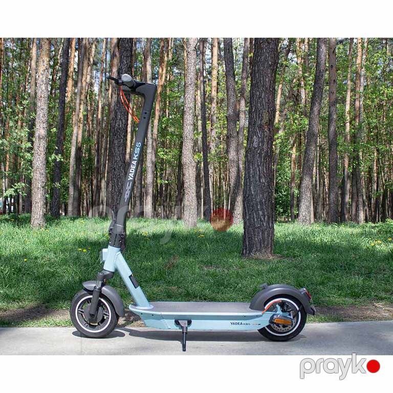 Elektrik skuter "Yadea KS5 White/Black and Blue/Grey" — İdman, hobi, istirahət, Bakı (6)