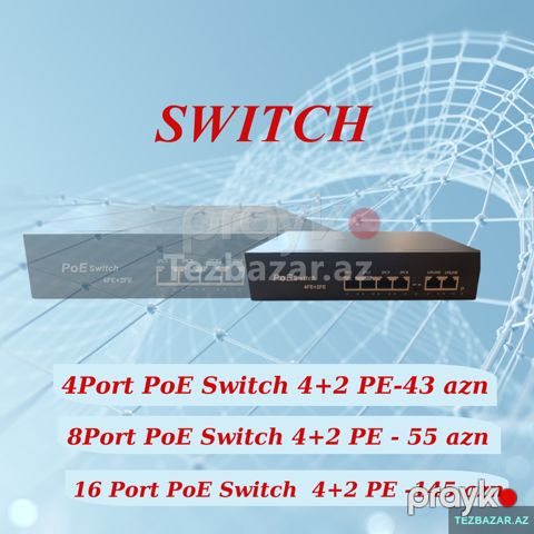 Ən Son Switch Modelləri – Sərfəli Qiymət — Bakı