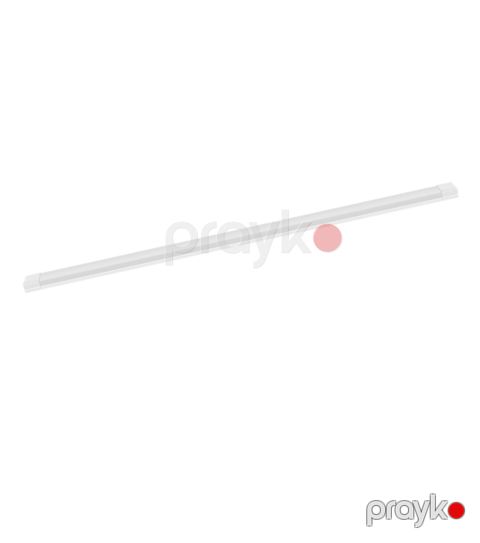 LED xətti lampa ДБО 4004, plastik, ağ — Bakı