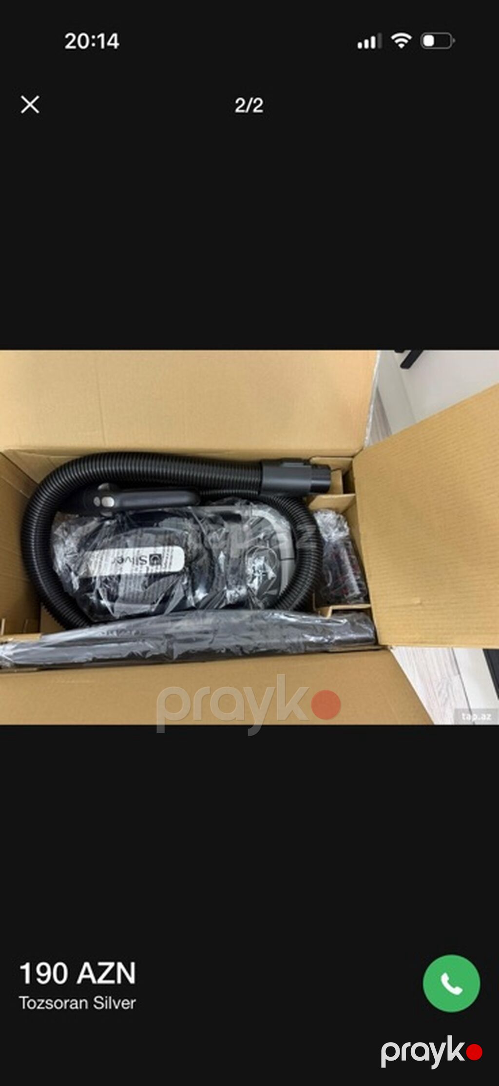 Silver SL DI PRO tozsoran - Güc: 3000 W - Texnologiya: Cyclone (toz — Tozsoran, Digah (2)