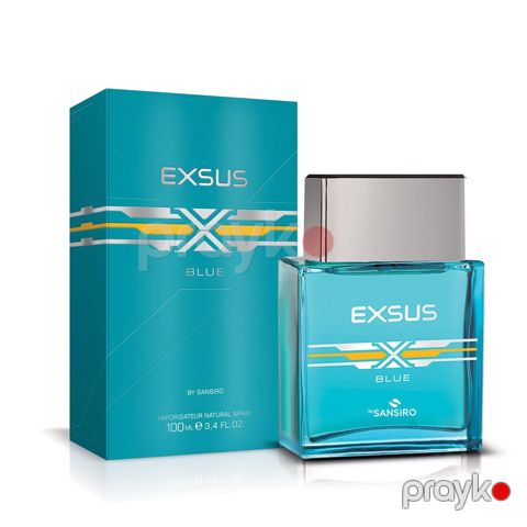 Sansiro Exsus Blue kişilər üçün ətir suyu 100 ml — Bakı