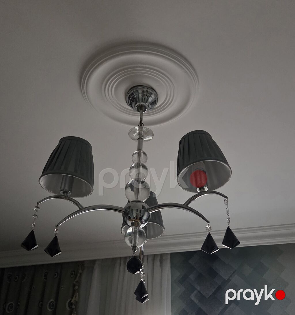 Çılçıraq, 3 lampa, Metal — Tavan is?qlar? v? cilc?raqlar, Digah (2)