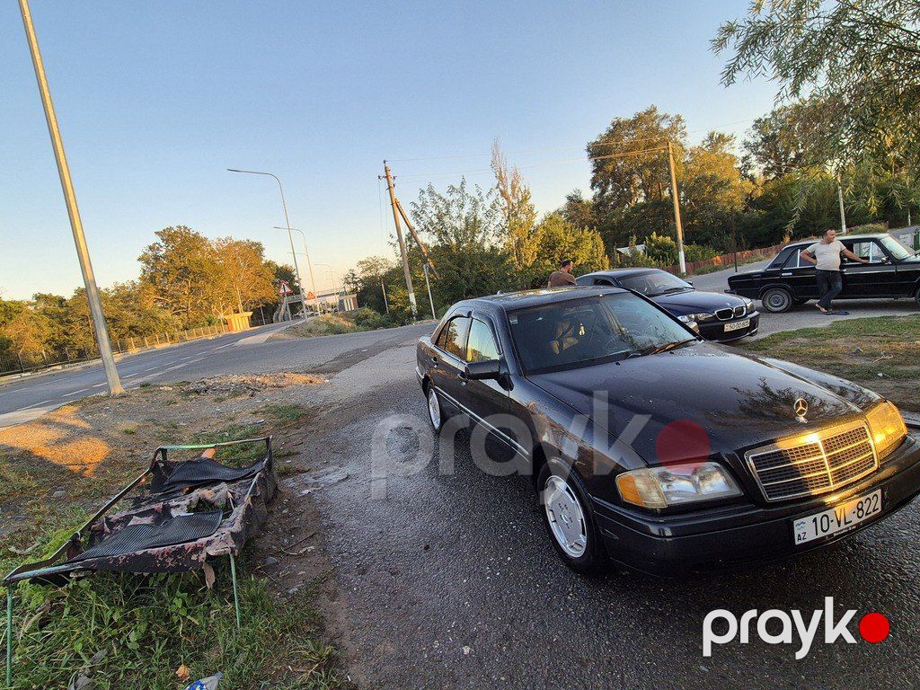 Mercedes C 180, 1.8 L, 1995 il, 280 000 km — Avtomobillər, Mingəçevir (4)
