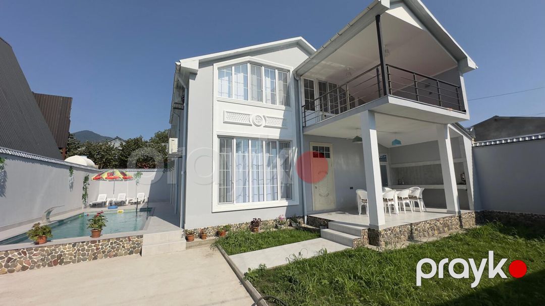 İcarəyə verilir 4 otaqlı həyət evi/bağ evi 80 m² — Ev, villa, Qəbələ (2)