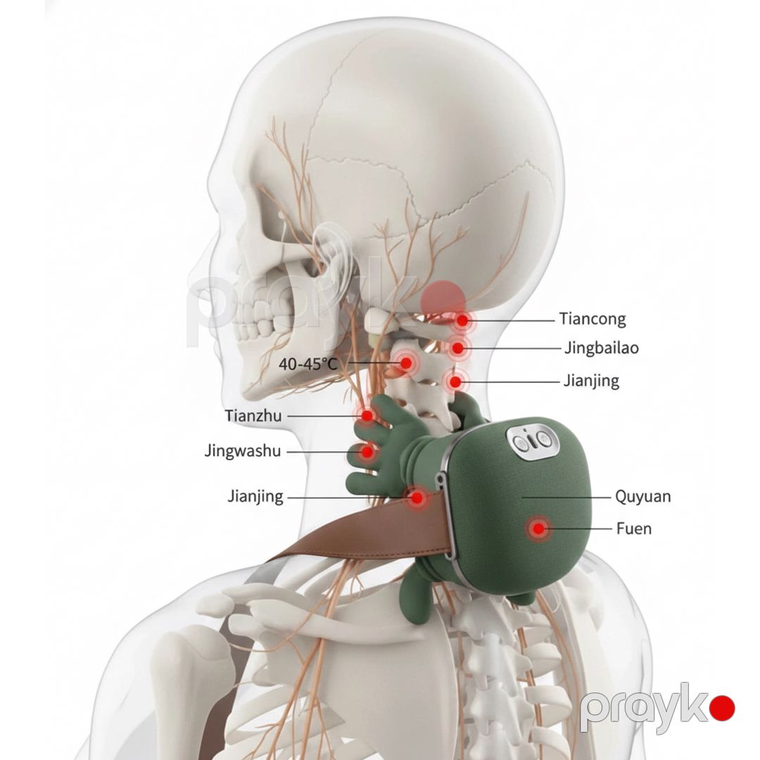 Shoulder and Neck Massager Professional Boyun və Bel Masajı — Ev texnikası, Bakı (3)