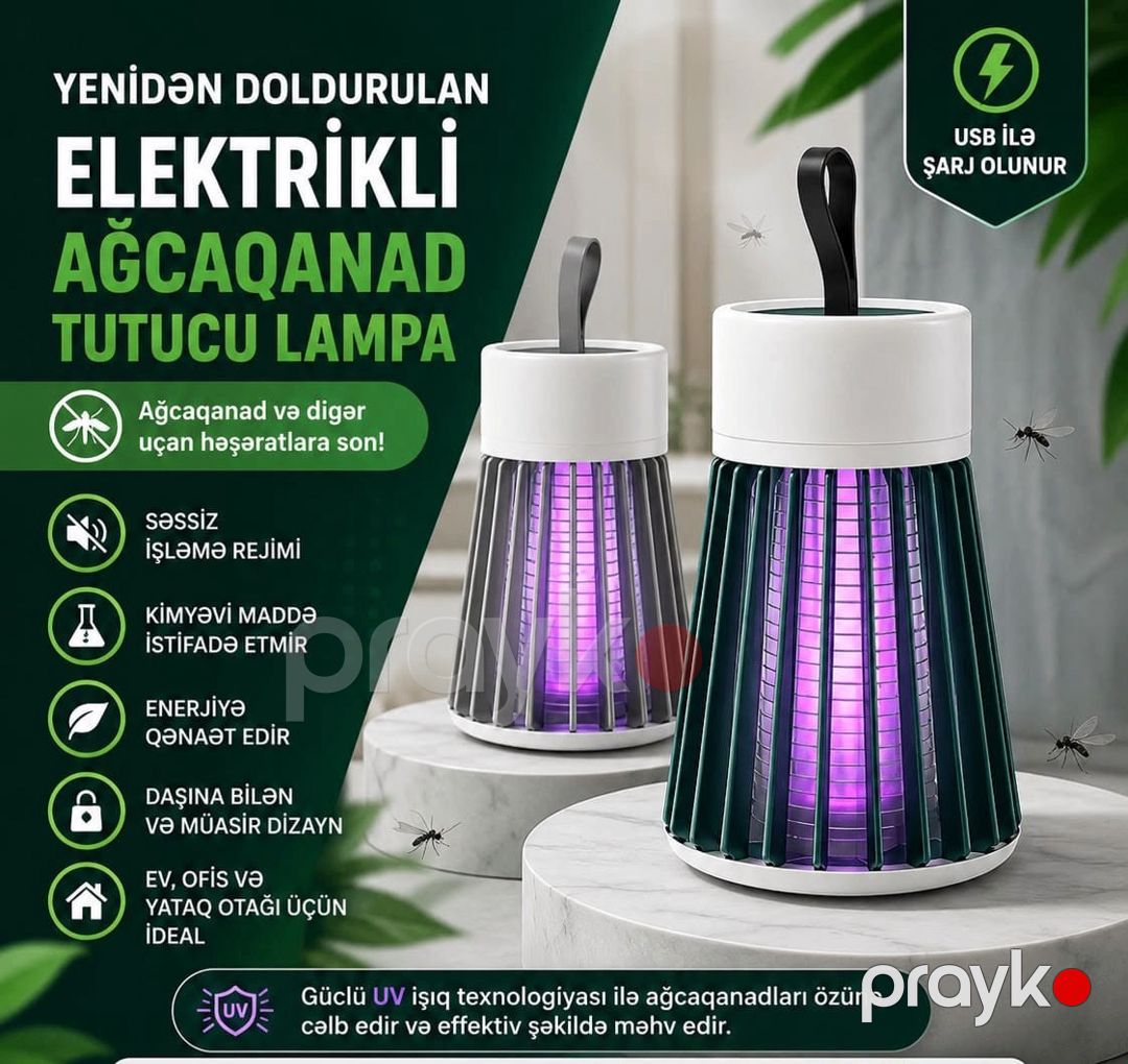 Asma fotokatalizator ağcaqanad qovucu lampa 1120786_RB — Mallar, Bakı