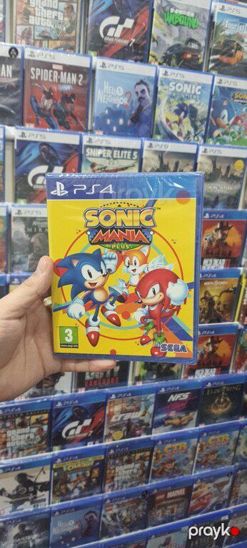 PS4 üçün "Sonic Mania" oyun diski — Bakı