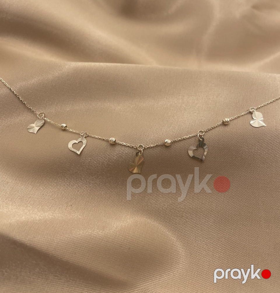 Qadın qolbağı AS1005, qızıl 585 əyar — Mallar, Bakı (2)