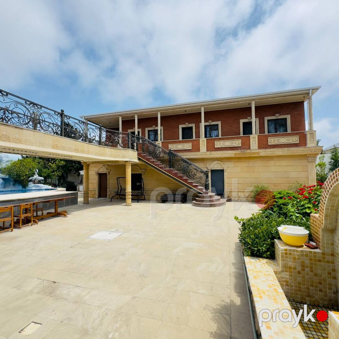 Satılır 7 otaqlı həyət evi/bağ evi 450 m² — Ev, villa, Bakı (3)
