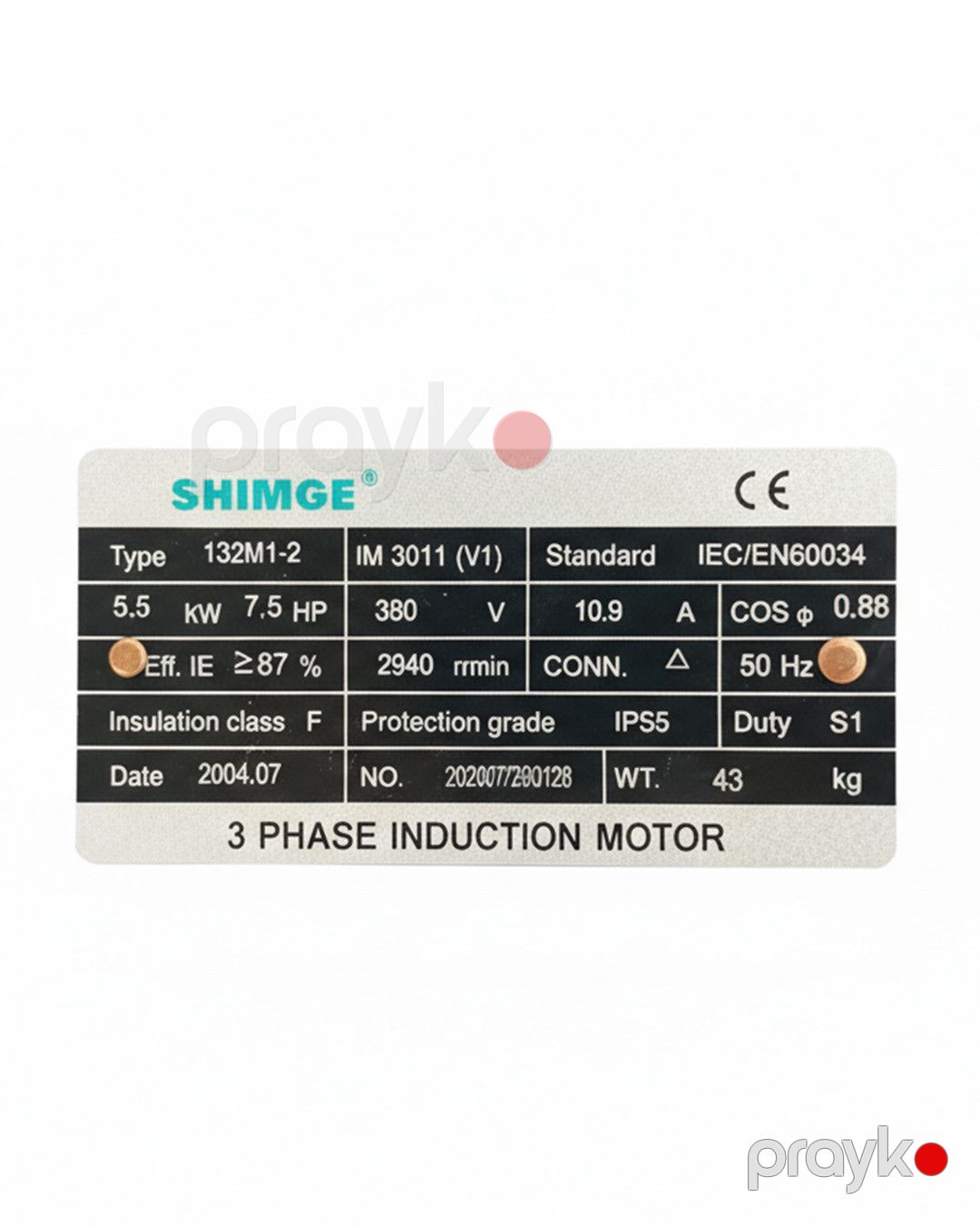 Sirkulyasiya Nasosu Shimge 5.5kW TB50-36/5.5 DN50 380V — Mallar, Bakı (3)
