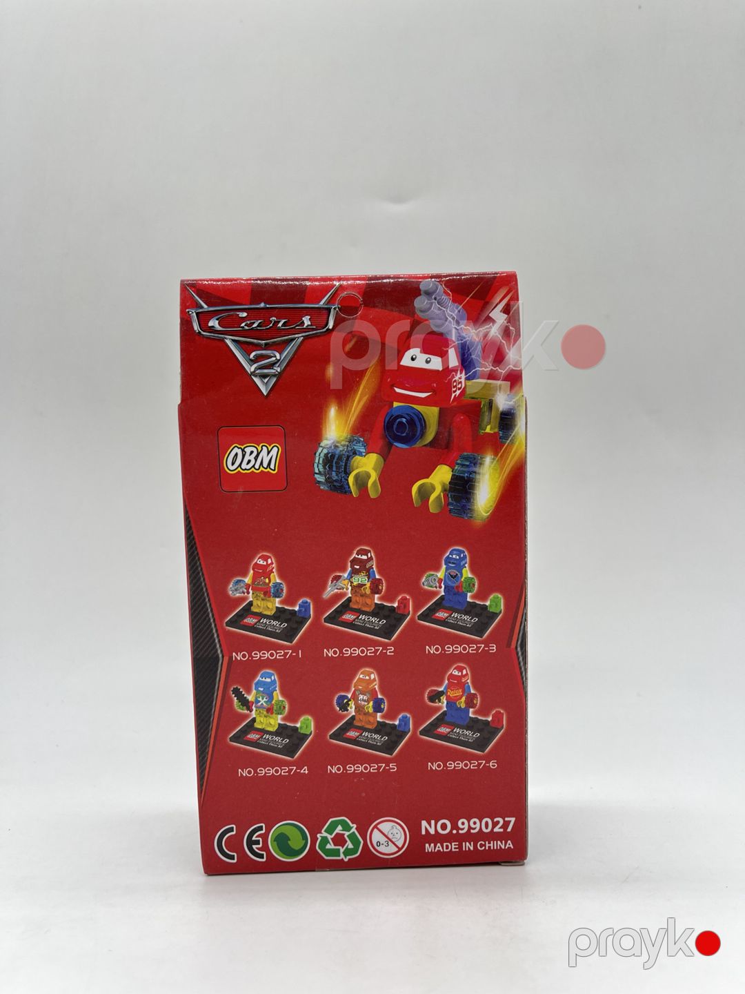 Konstruktor Lightning McQueen, plastik, 21 element — Mallar, Bakı (2)