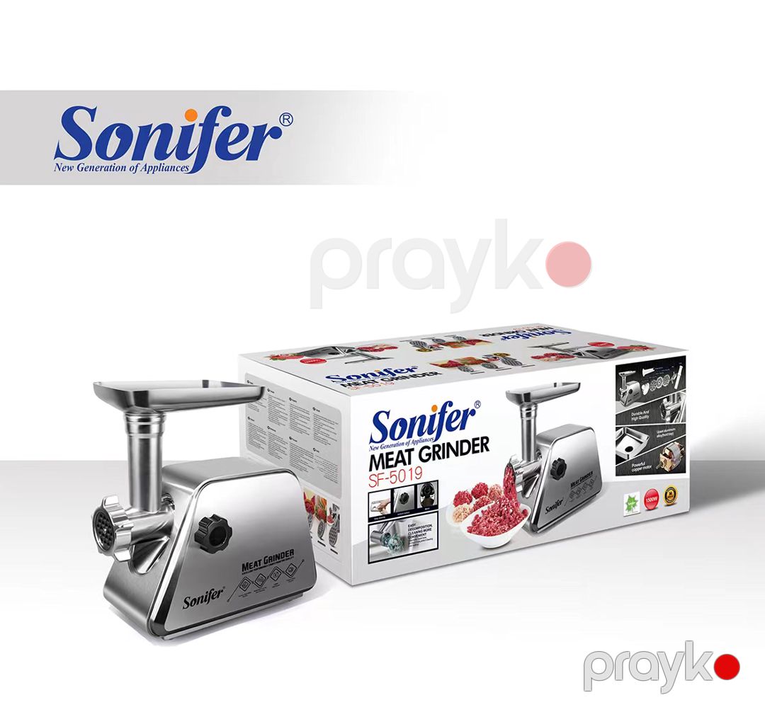 Sonifer SF-5019 Yüksək Keyfiyyətli 1500w gücündə Universal Ətçəkən maşın — Ev texnikası, Bakı (6)