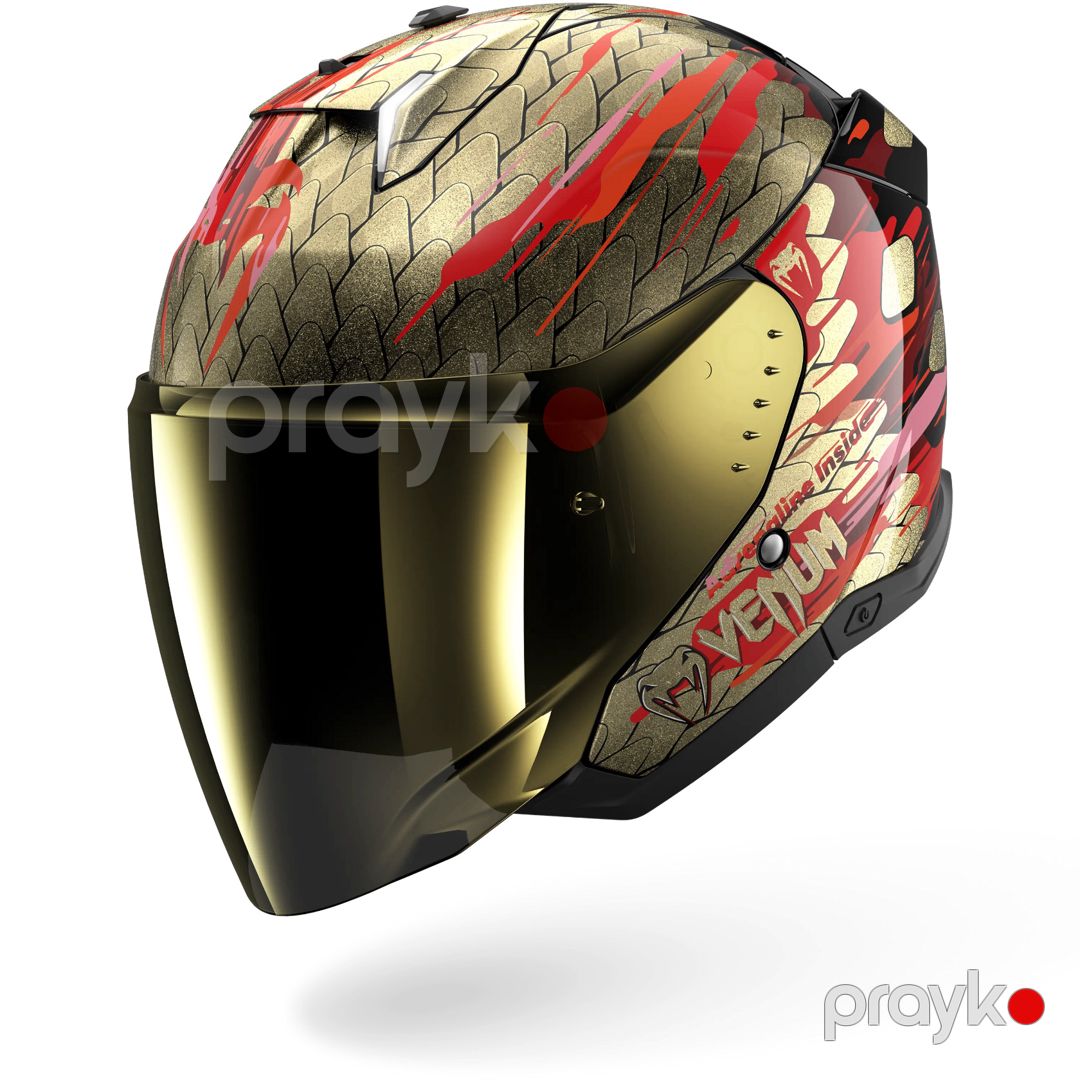 Motosikl dəbilqəsi Shark Skwal i3 Jet Venum + Визор XL (HE3520EKRQ) — Mallar, Bakı
