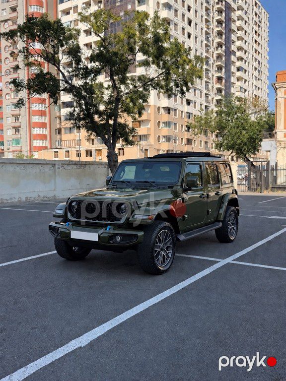 Jeep Wrangler, 2.0 L, 17.3 kWh, 2024 il, 46 500 km — Avtomobillər, Bakı (4)