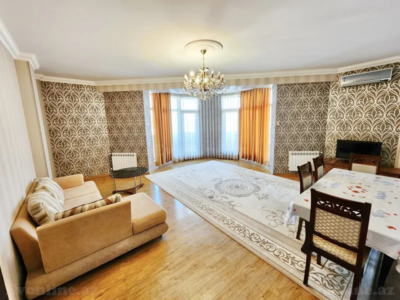 Kirayə verilir 3 otaqlı Mənzil Yeni tikili 140 m² Bakı, Səbail r., 28 May m — Bakı