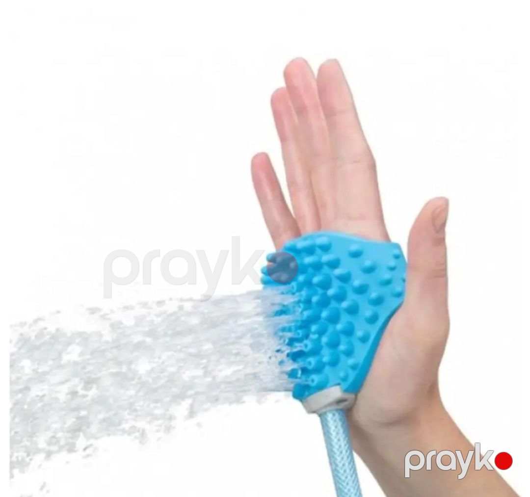 Heyvanlar üçün fırça-duş WS_K-522-BD-188, göy — Mallar, Bakı (2)