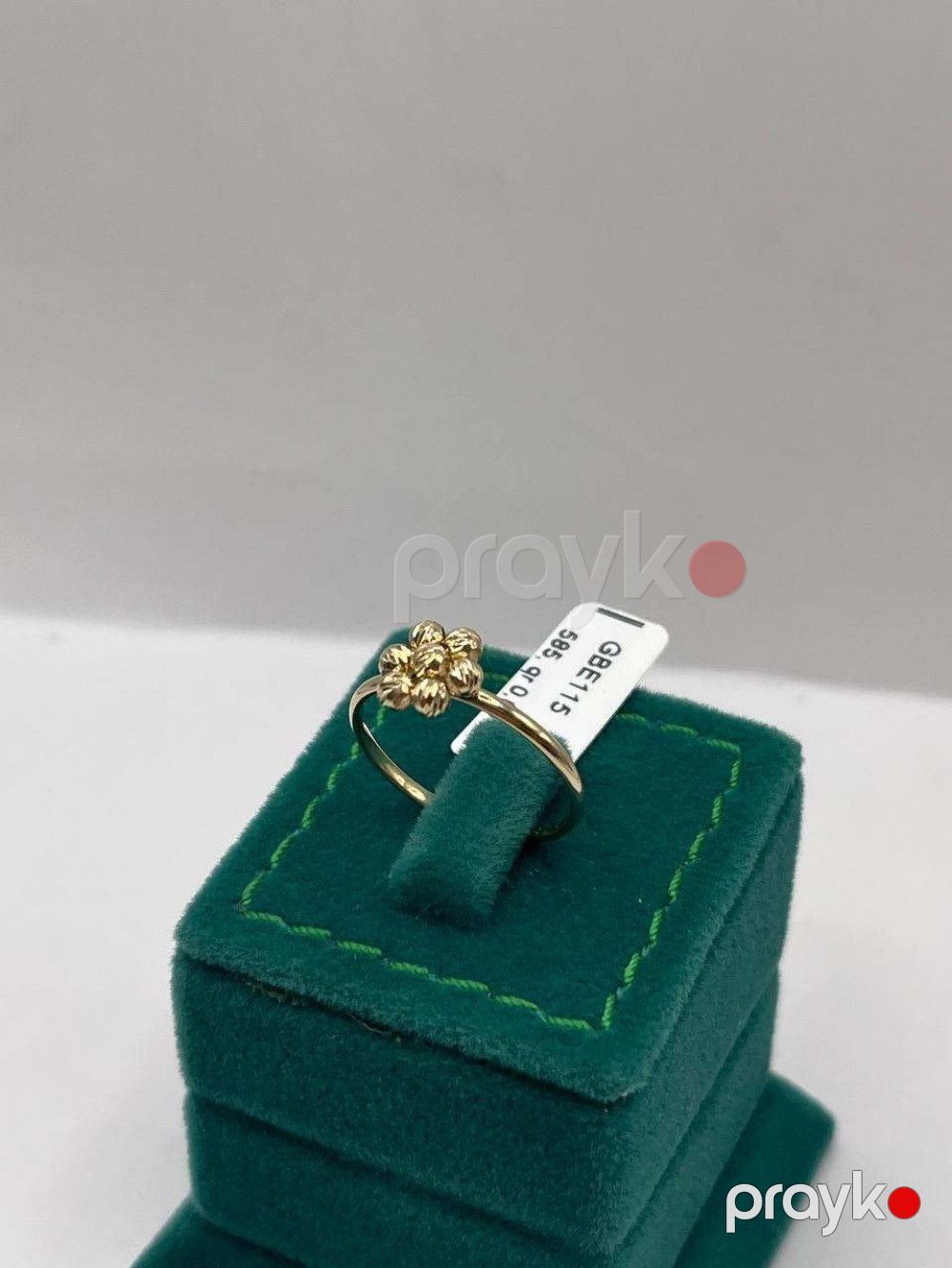 Üzük qadınlar üçün VJ702502, qızıl 585 əyar — Mallar, Bakı (2)