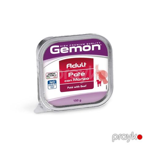 İtlər üçün nəm yem Gemon Adult Dog Beef 150 q — Bakı