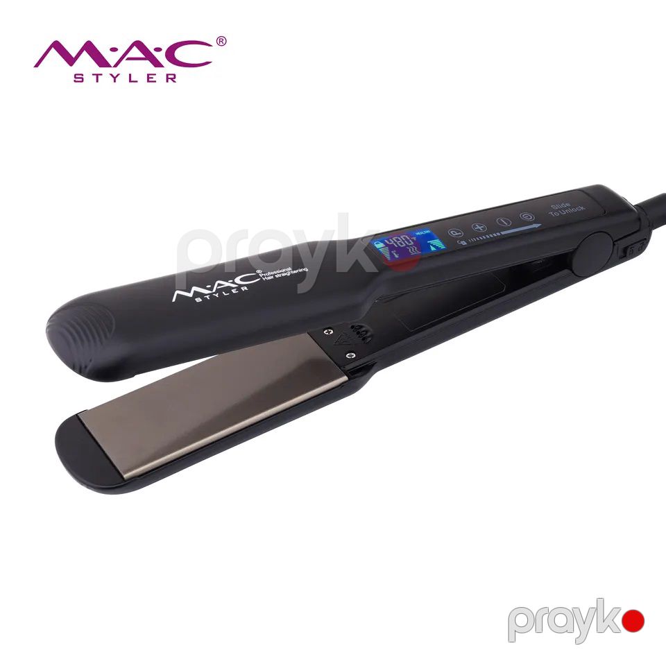 MAC Styler Professional Nano Saç Düzləşdirici və Fen – Rəqəmsal Ekranlı, Keramik Ütü, 60W Güc (MC-5528) — Saç burmağa və düzəltməyə, Bakı (3)