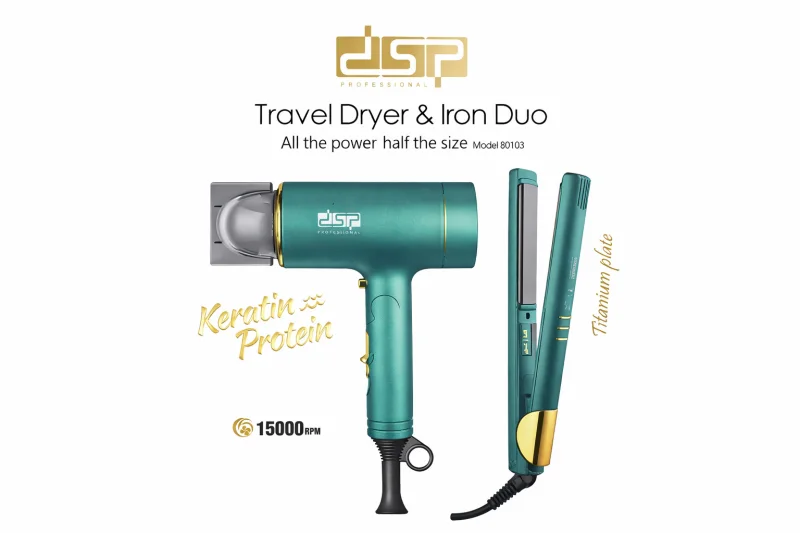 Fen DSP 80103, saç düzləşdirici Duo Set 15000 RPM — Bakı