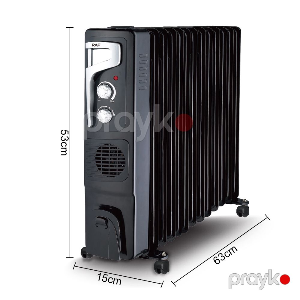 RAF R.1329 2900W elektrik yağla doldurulmuş radiator — Ev texnikası, Bakı (4)