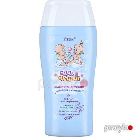 Uşaq şampunu Витэкс Мама и Малыш Çobanyastığı və Kalendula ilə 300 ml — Bakı