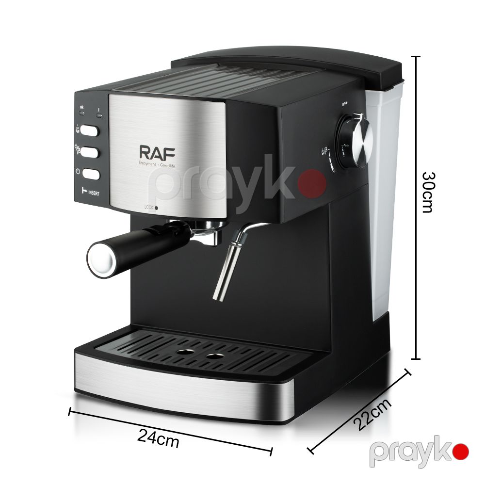 RAF Professional 1.5L Espresso Maşını, Paslanmayan Polad, Elektrikli, R.113 — Qahvə aparatları və maşınları, Bakı (5)