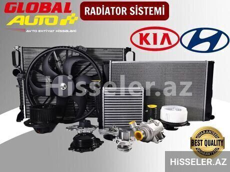 Hyundai, Kia radiator sistemi — GLOBAL AVTO — Vasıta — Yedek parçalar