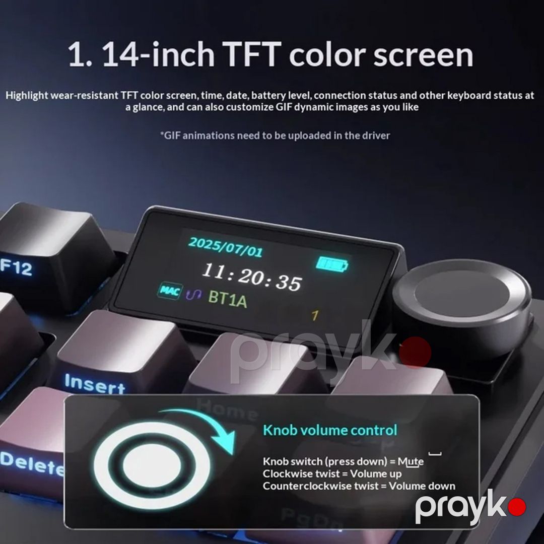 Ajazz MK87 Pro - 8K — Periferik cihazlar, Bakı (4)