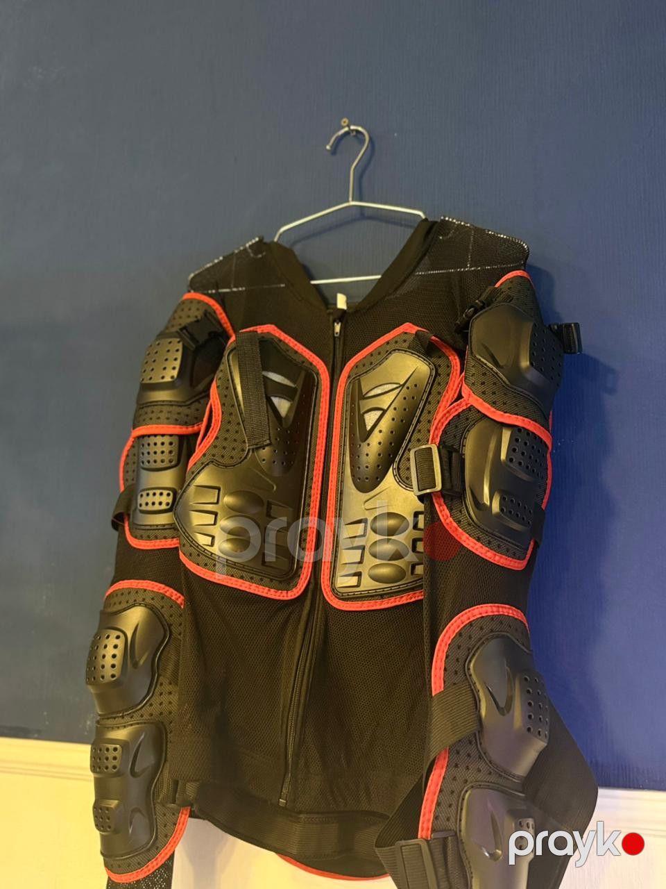 Motosikl üçün qoruyucu geyim, qara/qırmızı, ölçü One Size — Mallar, Bakı (2)