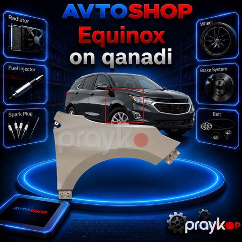 "Chevrolet Equinox" qanadı — Bakı