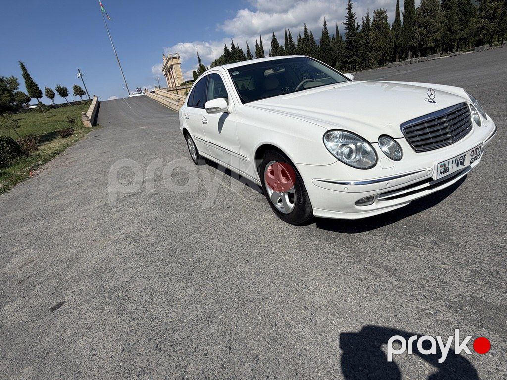 Mercedes E 240, 2.6 L, 2003 il, 370 000 km — Avtomobillər, Balakən (2)