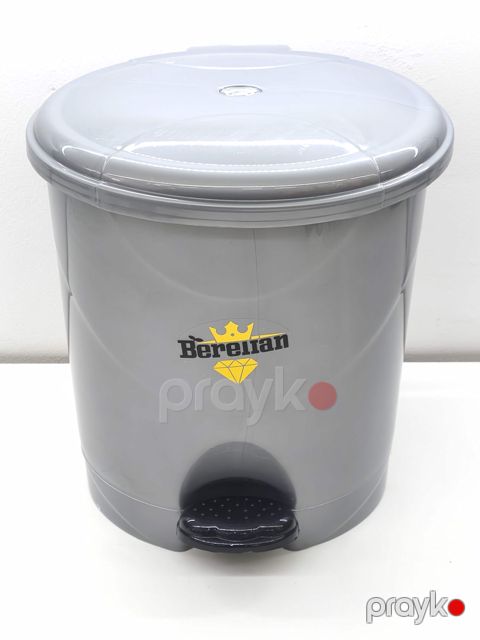 Zibil qabı BYZ-035, plastik, boz, 9 l — Bakı
