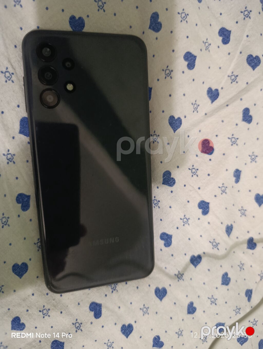 Samsung Galaxy A13, rəng - Qara, Barmaq izi — Samsung, Bakı (2)