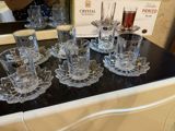 Çay dəsti, Xrustal, Bohemia, 6 nəfərlik, Çexiya — ferqane.mehdiyeva