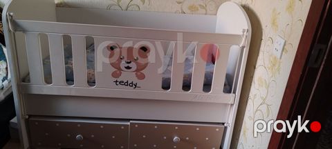 Uşaq beşiyi – “Ali Bebe” model Iki çekmeceli ve matrasida var — Bakı