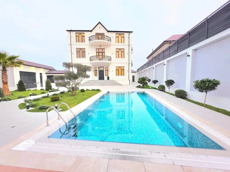 Mərdəkan, 10 otaqlı Villa satılır - 470 m², 3 mərtəbə, 10 sot — Bakı