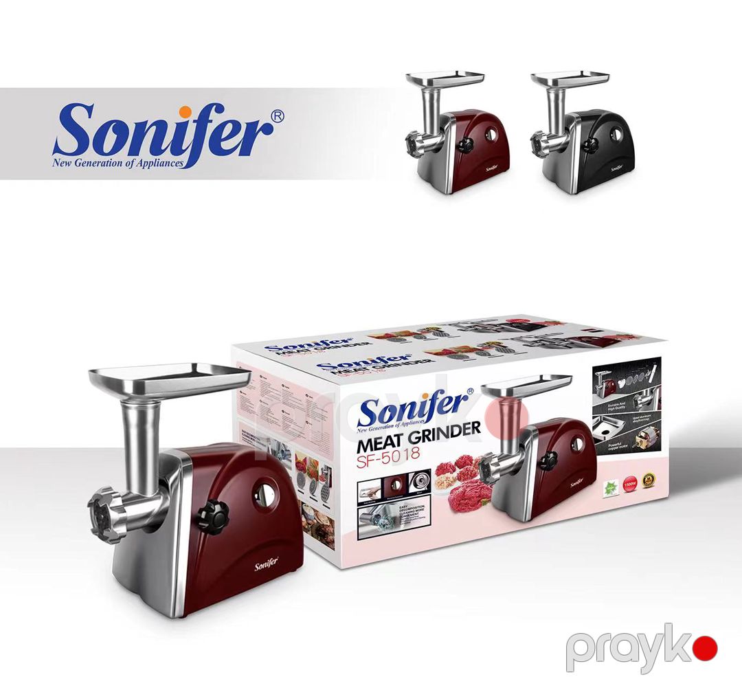 Sonifer SF-5018 Müasir Dizaynlı 1500w gücündə Mini Ətçəkən maşın — Ev texnikası, Bakı (2)