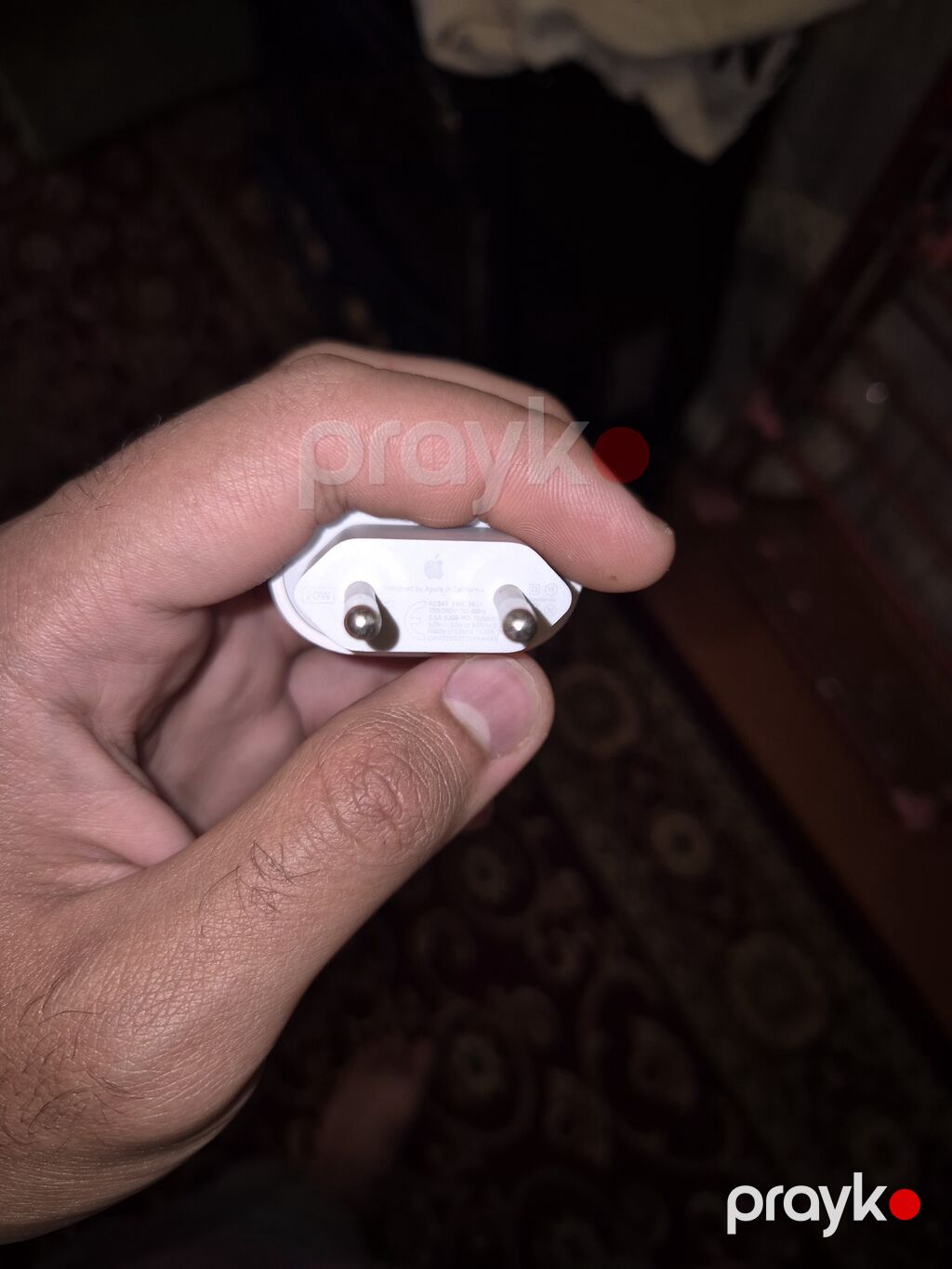 Orginal adapter iphone üçün rəsmi mağazadan alınıb ela vezyetdedir — Şarj cihazları, Gəncə (4)