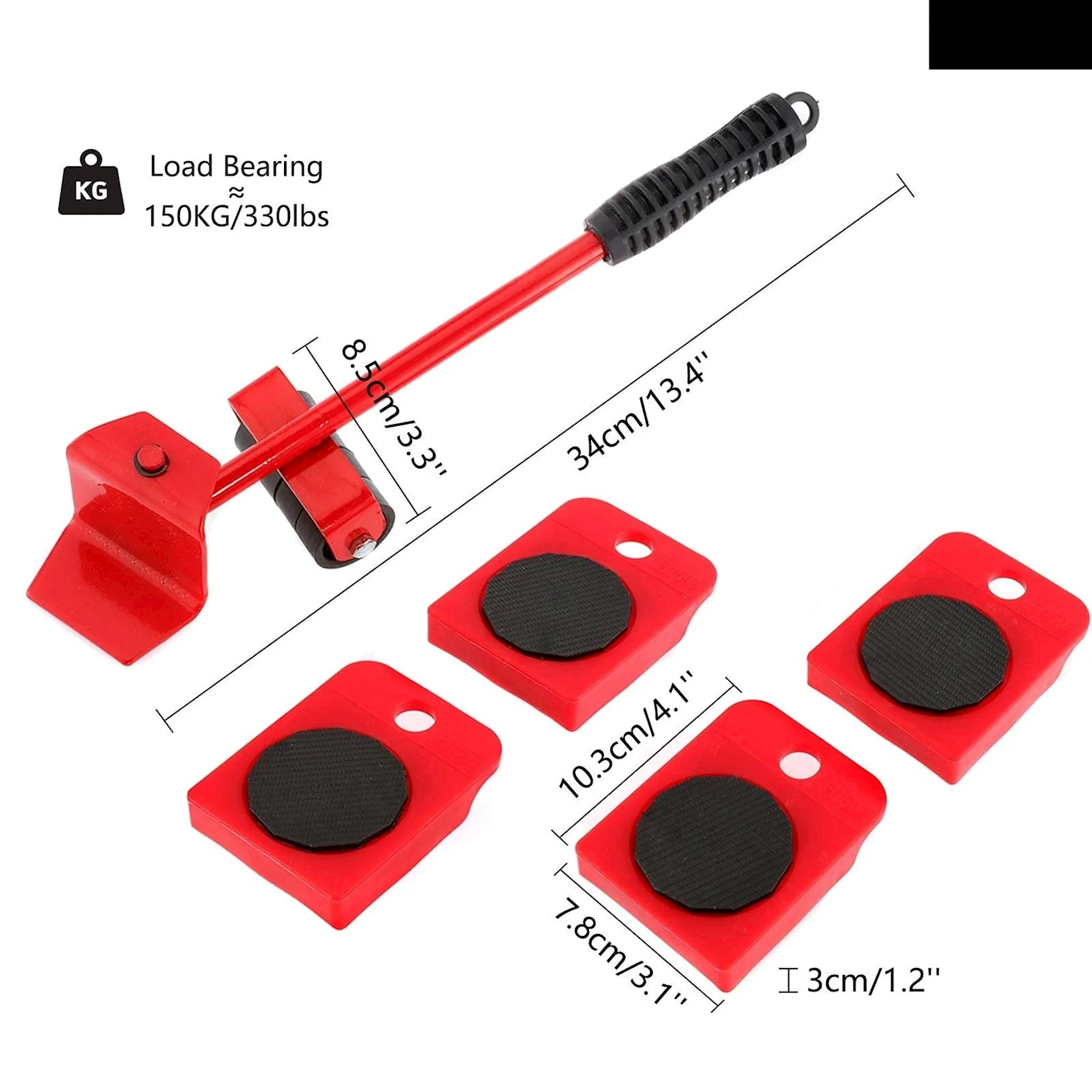 Portativ mebel qaldıran alət, 4 təkərli, metal — Ev texnikası, Bakı (6)