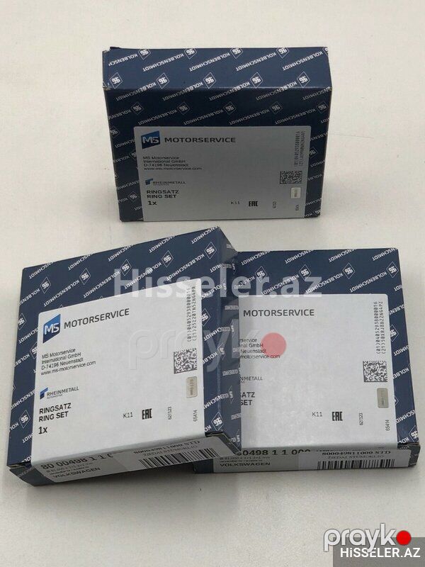 Rheinmetall / Kolbenschmidt Piston Ring Set (Porşen Halqası — Ehtiyat hissələri, Bakı (2)