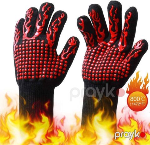 Yanmaz mətbəx əlcəyi No brand SHL-2088, rezin, qara - SHL-2082_017 — Bakı