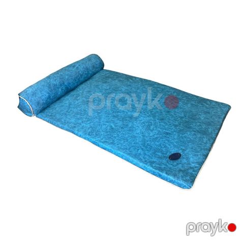 Taxt-döşək Zoomir, orta və iri cinsli itlər üçün, 113х68х15 sm, mavi — Bakı
