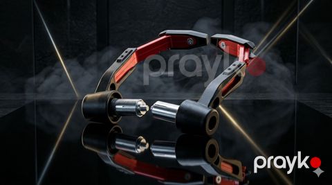 Motosikl sükanı üçün slayder, qırmızı — Bakı