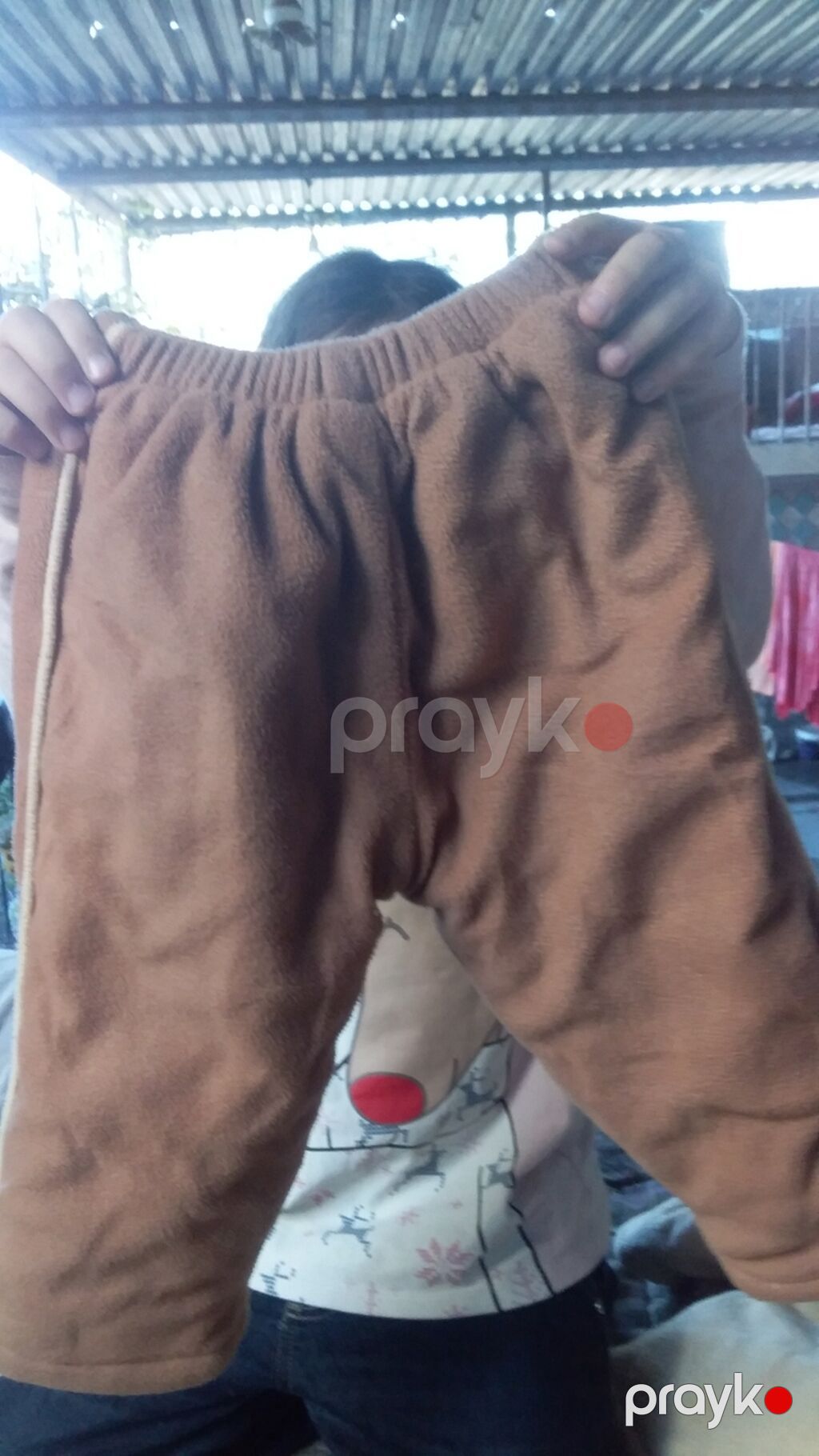 Uşaq üçün isti payız-qış dəsti: - Material: yumşaq, tüklü flis/parça — Uşaq geyimi, Gəncə (3)