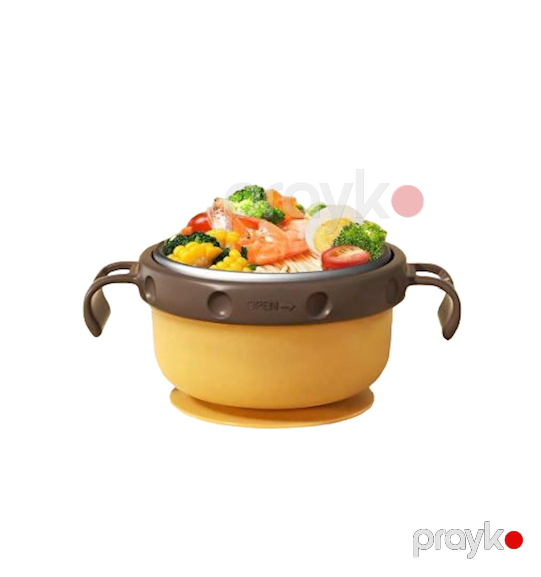 Izolyasiyalı kasa QQ00005Y, paslanmayan polad, sarı — Mallar, Bakı (2)