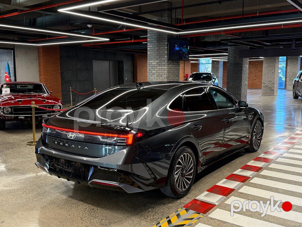 Hyundai Sonata, 2.0 L, 1.62 kWh, 2024 il, 15 600 km — Avtomobillər, Bakı (7)