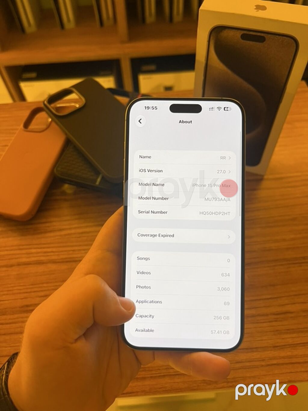 IPhone 15 Pro Max, 256 GB, Natural Titanium — Apple iPhone, Bakı (4)
